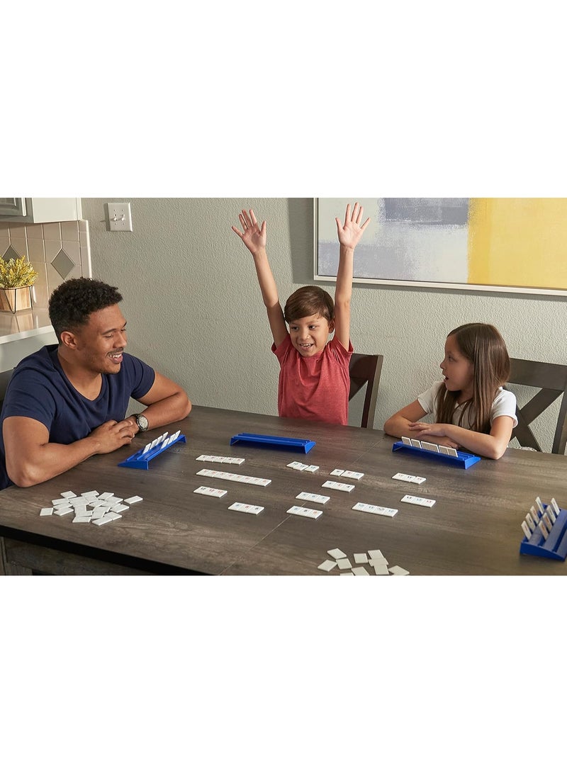 Rummikub Edition - The Classic Rummy Tile Game - More Tiles and More Players for More Fun!Blue (Rummikub, For 2-4 players) - Image 3